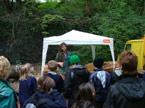 During a tea break, as usual Dai entertains the croud with his own unique style of educational musings